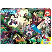 EDUCA Puzzle de 200 peças: Mysterious Bosque Mágico - 18612