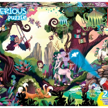 EDUCA Puzzle de 200 peças: Mysterious Bosque Mágico - 18612