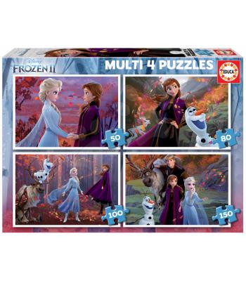 Puzzle Multi 4 Frozen II - 18640 - EDUCA