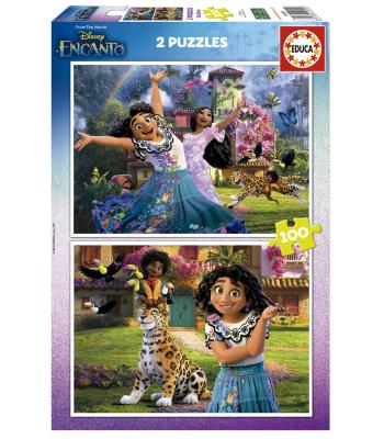 Educa Puzzle 2x100 peças - Encanto, Disney - 19201 