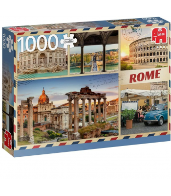 Jumbo Puzzle de 1000 peças - 18862 - Saudações de Roma