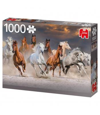 Puzzle 1000 peças - Cavalos do Deserto - 18864 - Jumbo