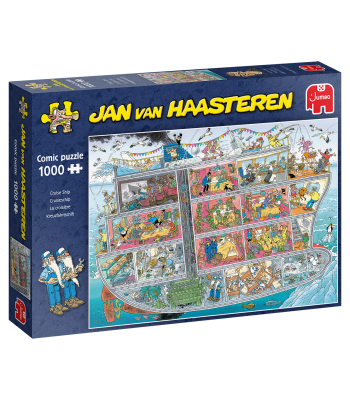 Puzzle Comic  20021 - Jan van Haasteren – Navio de Cruzeiro