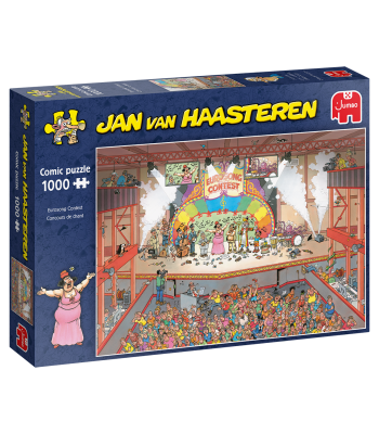 Puzzle Comic  20025 - Jan van Haasteren – Concurso Eurosong