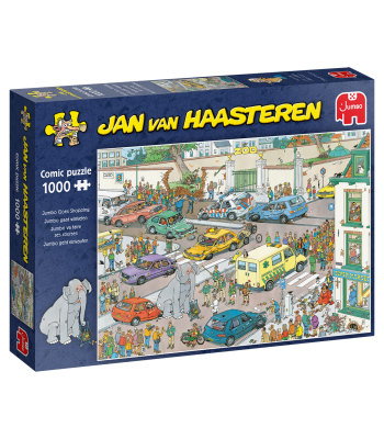 Puzzle Comic 20028 - Jan van Haasteren – Jumbo Goes Shopping