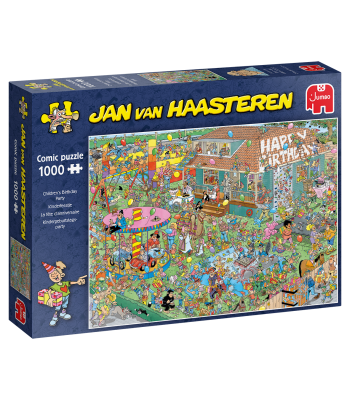 Puzzle Comic 20035 - Jan van Haasteren – Festa de Aniversário das Crianças
