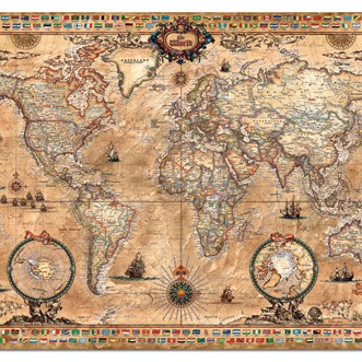 Puzzle "Mapa Múndi" 15159