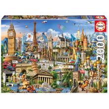 Puzzle - 17697 - Símbolos da Europa