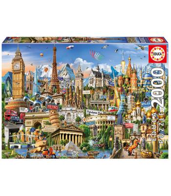 Puzzle - 17697 - Símbolos da Europa