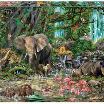 Puzzle "Selva Africana"