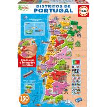 EDUCA Puzzle 150 - Mapa Portugal  - 16929