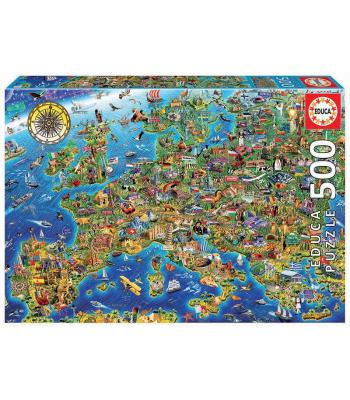 Puzzle - 17962 - Mapa da Europa