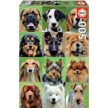 Puzzle - 17963 - Colagem de Cães