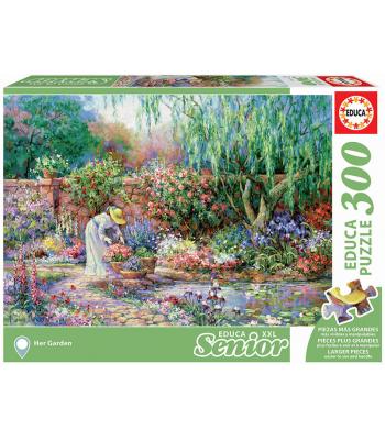 EDUCA Puzzle 300 peças XXL - 17981 - O Seu jardim