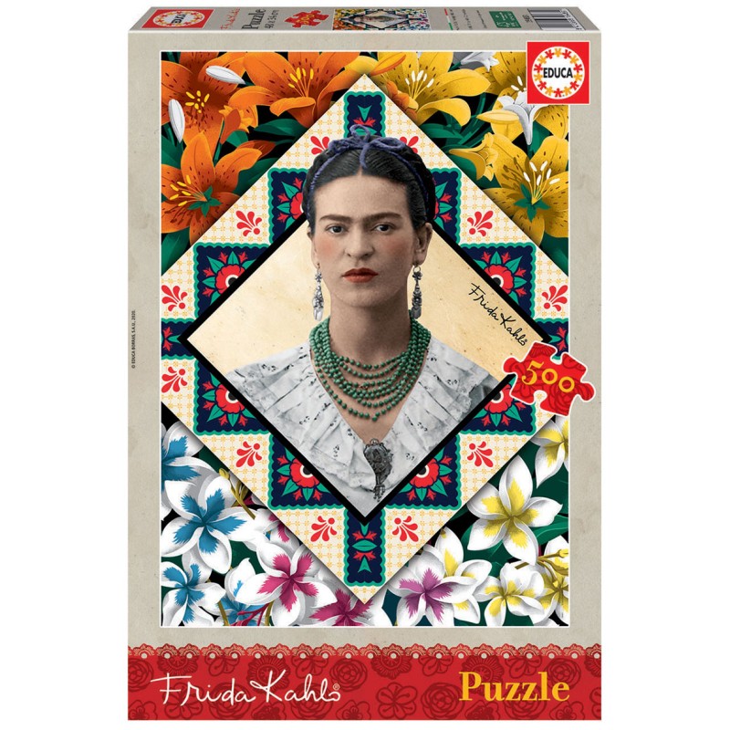 Puzzle - 18483 - Frida Kahlo EDUCA