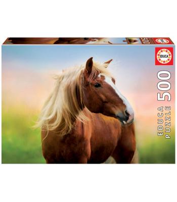 Educa Puzzle 500 peças - 19000 - Cavalo ao amanhecer