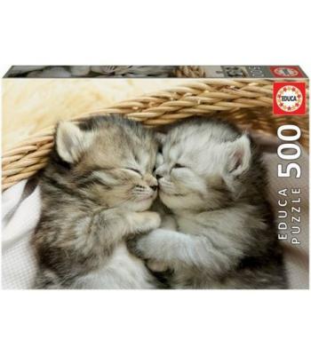 Educa Puzzle 500 peças - 19004 - Gatinhos Doces