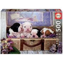 Educa Puzzle 500 peças - 19007 - Cachorros