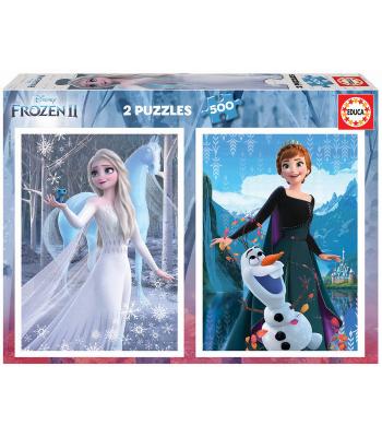 EDUCA Puzzle 2x500 peças - Frozen II - 19016 