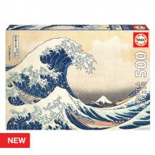 EDUCA Puzzle de 500 peças - A Grande onda de Kanagawa -19002