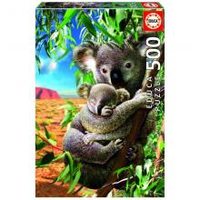 Educa Puzzle 500 peças - 18999 - Mamã et bébé Koala