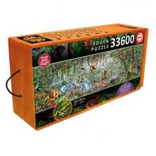 Puzzle 33600 Vida Selvagem - Educa