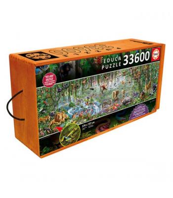 Puzzle 33600 Vida Selvagem - Educa