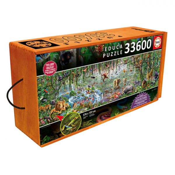 Puzzle 33600 Vida Selvagem - Educa