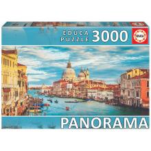Educa Puzzle 3000 peças - 19053 - Grande Canal de Veneza Panorama