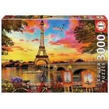 Puzzle - 17675 - Pôr do Sol em Paris