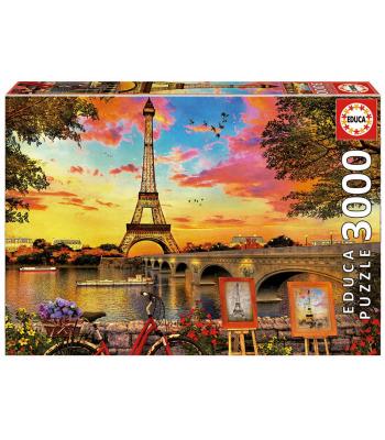 Puzzle - 17675 - Pôr do Sol em Paris