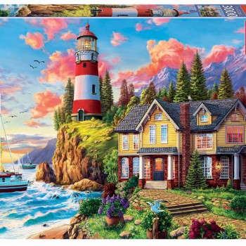 Puzzle - 18507 - Farol Junto ao Oceano EDUCA