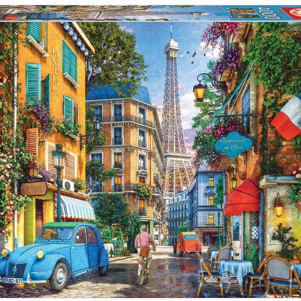 Educa Puzzle 4000 peças - Ruas de Paris - 19284
