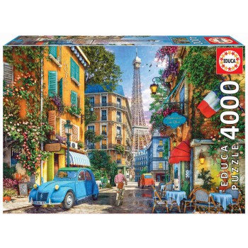 Educa Puzzle 4000 peças - Ruas de Paris - 19284 