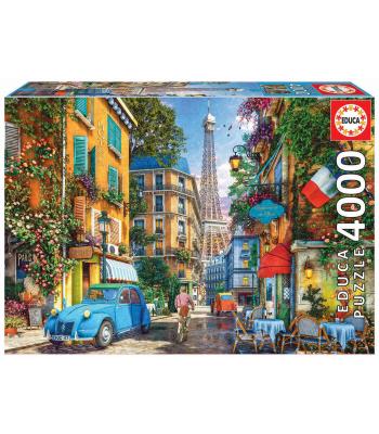 Educa Puzzle 4000 peças - Ruas de Paris - 19284 