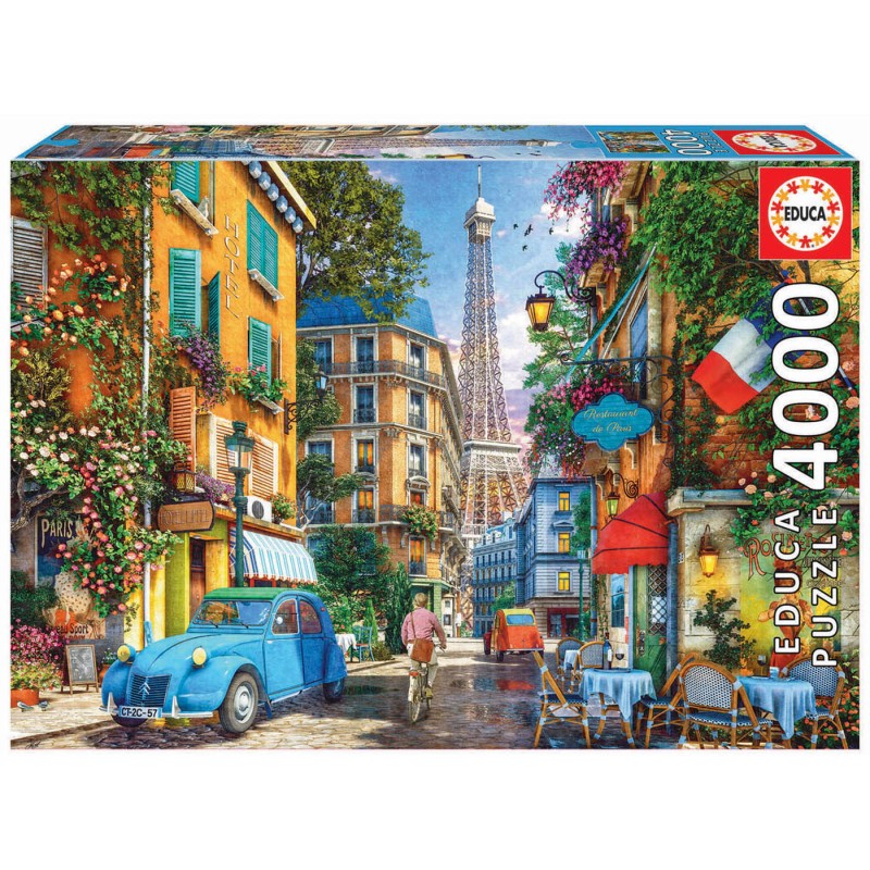 Educa Puzzle 4000 peças - Ruas de Paris - 19284 