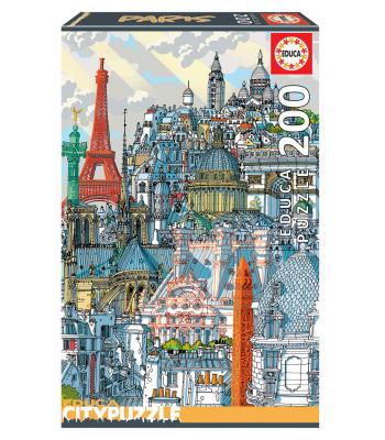 Puzzle City - 18471 - Paris EDUCA