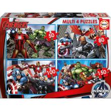 EDUCA Multi 4 puzzles Avengers - 16331