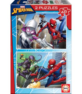 Puzzle 2x48 Spiderman - 18099 - Educa