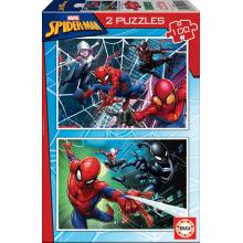 Puzzle 2x100 Peças Spiderman - 18101 - Educa