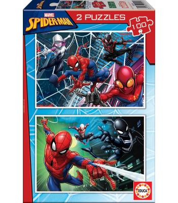 Puzzle 2x100 Peças Spiderman - 18101 - Educa
