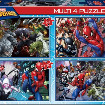 Multi 4 Puzzles Spider-Man - 18102 - Educa