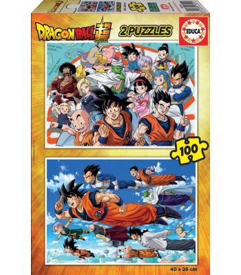 EDUCA Puzzle 2x100 peças Dragon Ball - 18214