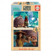 EDUCA Puzzle 2x25 peças - Raya e o último Dragão - 18878