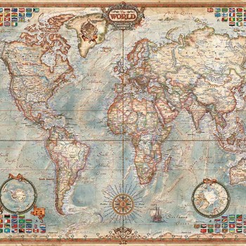 Puzzle "Mapa Político do Mundo" miniatura