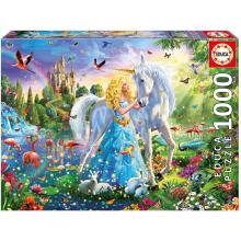 Puzzle - 17654 - A Princesa e o Unicórnio