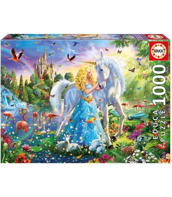 Puzzle - 17654 - A Princesa e o Unicórnio