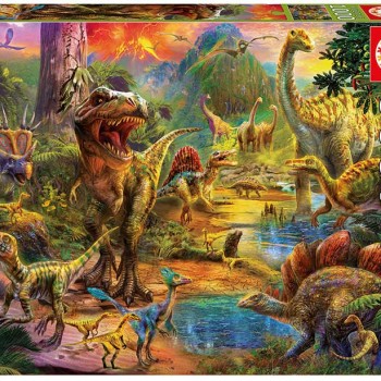 Puzzle - 17655 - Terra de Dinossauros