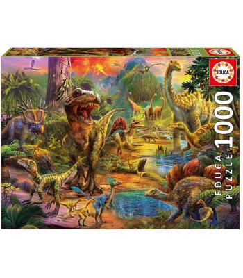 Puzzle - 17655 - Terra de Dinossauros