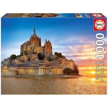 Puzzle - 17665 - Monte Saint Michel, França